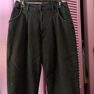 Jessica Simpson Women's Dark Gray Relaxed Pants